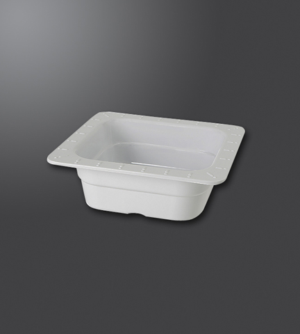 Melamine Food Pan 1/6 Size x 2.5"D